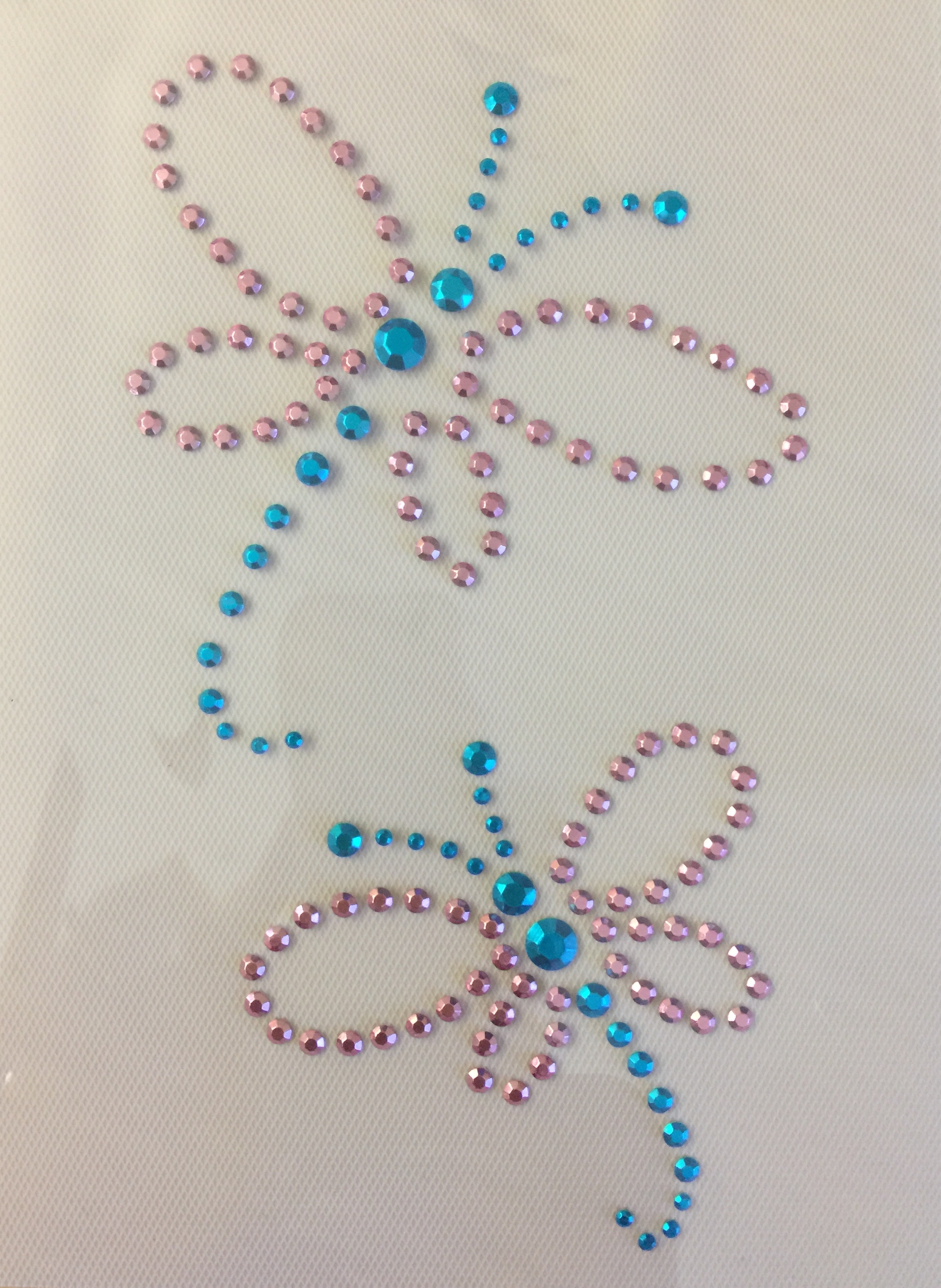 2 Dragonflies - Iron-on SnappyBling